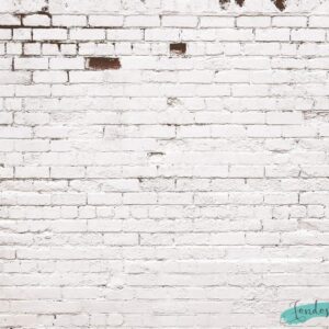 Fondo de ladrillo blanco