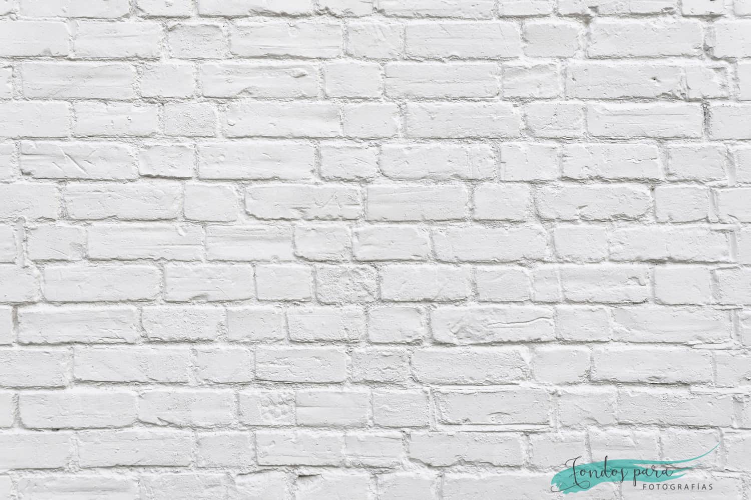 Fondo de ladrillo blanco