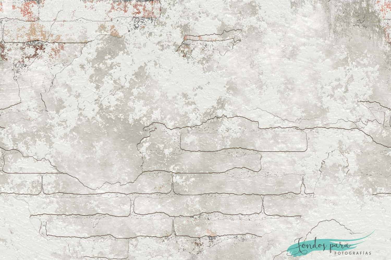 Fondo de ladrillo blanco
