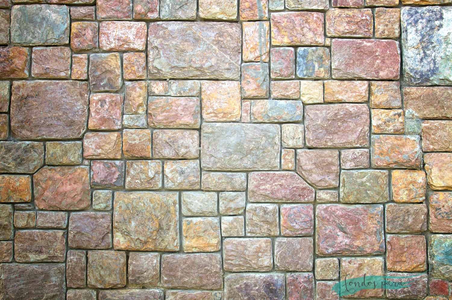 Fondo de ladrillo cobrizo