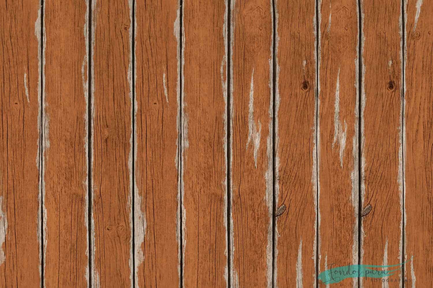 Fondo de madera cobriza