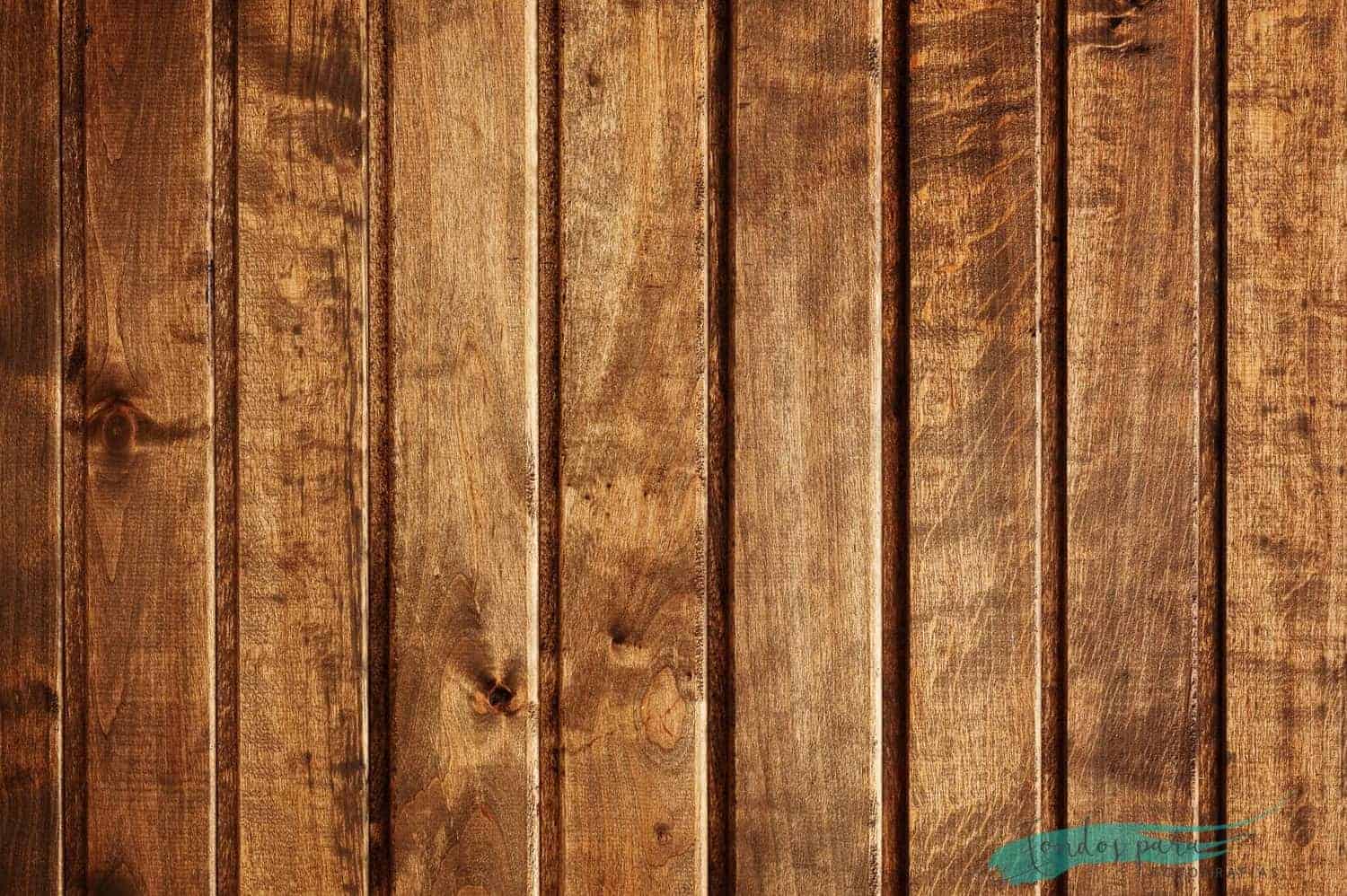 Fondo de madera cobriza