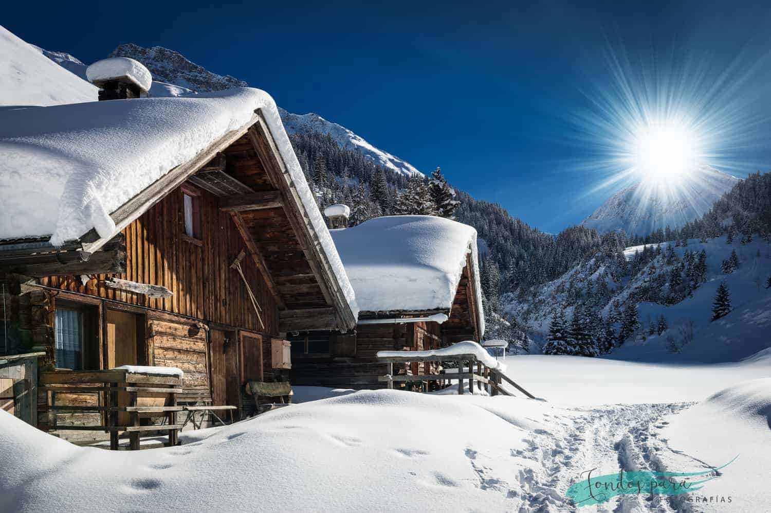 Fondo de paisaje