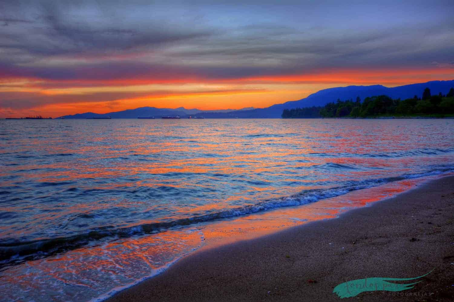 Fondo de paisaje