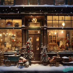 Fondo Navidad Escaparate