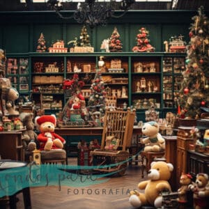 Fondo Navidad Juguetería