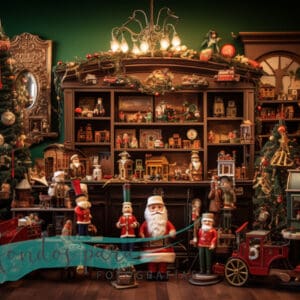 Fondo Navidad Juguetería