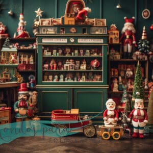 Fondo Navidad Juguetería