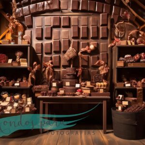 Fondo Navidad  Chocolatería