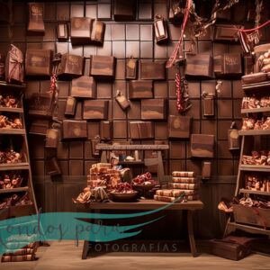 Fondo Navidad  Chocolatería