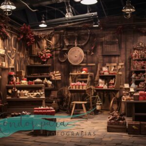 Fondo Navidad  Chocolatería