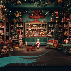 Fondo Navidad Juguetería