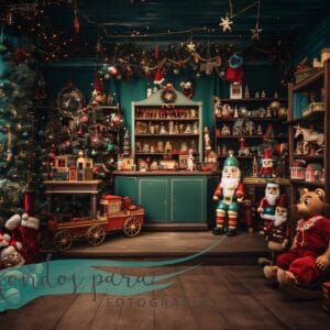 Fondo Navidad Juguetería