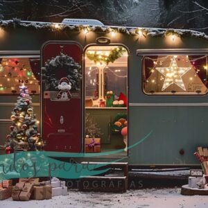 Fondo Navidad Caravana