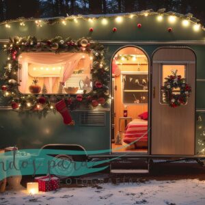 Fondo Navidad Caravana