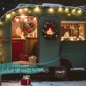 Fondo Navidad Caravana