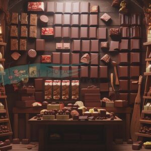 Fondo Navidad  Chocolatería
