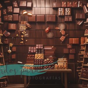 Fondo Navidad  Chocolatería