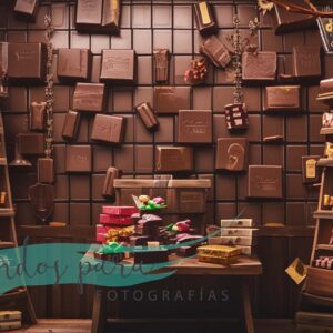 Fondo Navidad  Chocolatería