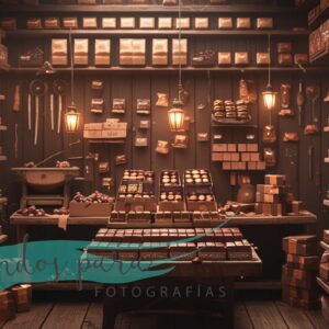 Fondo Navidad  Chocolatería
