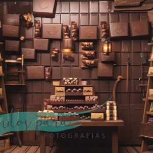 Fondo Navidad  Chocolatería